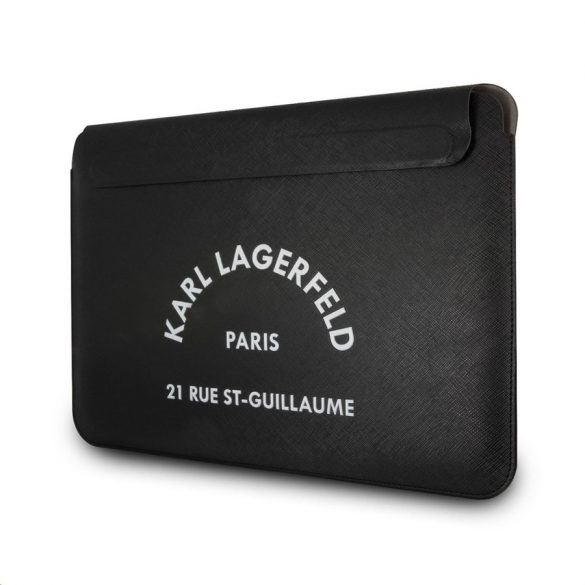 KARL LAGERFELD KLCS14RSGSFBK Geanta pentru notebook/tableta 14'' - neagra