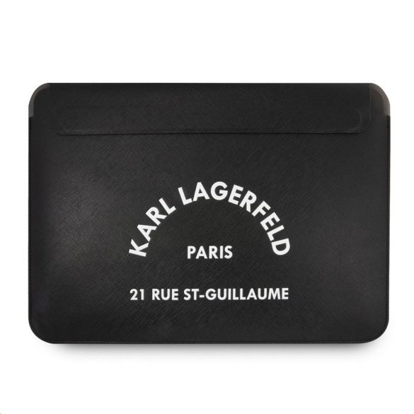 KARL LAGERFELD KLCS14RSGSFBK Geanta pentru notebook/tableta 14'' - neagra