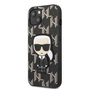 Husa din spate Apple iPhone 13 Mini KARL LAGERFELD KLHCP13SPMNIKBK - negru