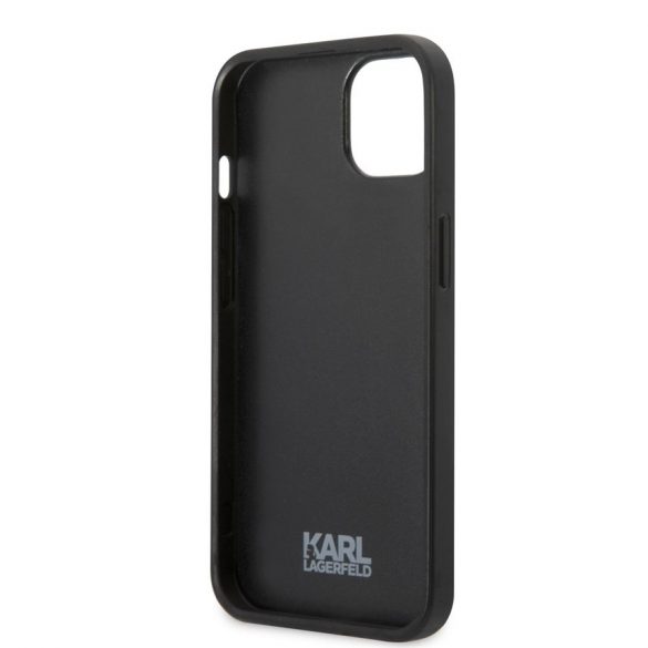 Husa din spate Apple iPhone 13 Mini KARL LAGERFELD KLHCP13SPMNIKBK - negru