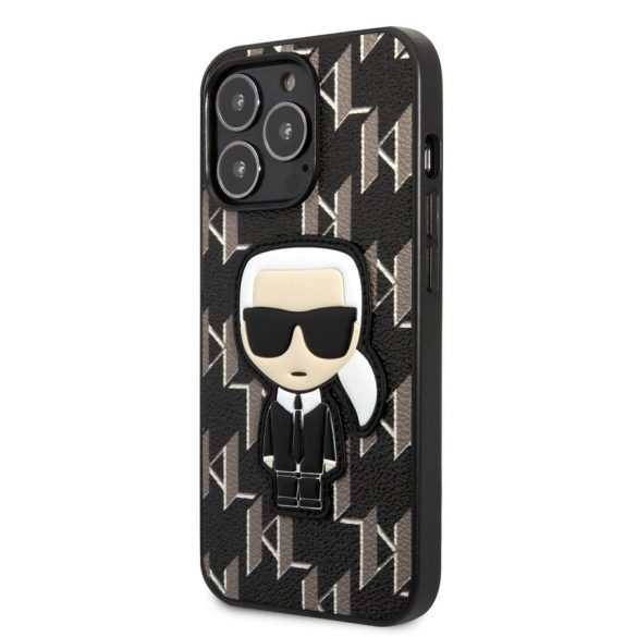 Husa din spate Apple iPhone 13 Pro KARL LAGERFELD KLHCP13LPMNIKBK - negru