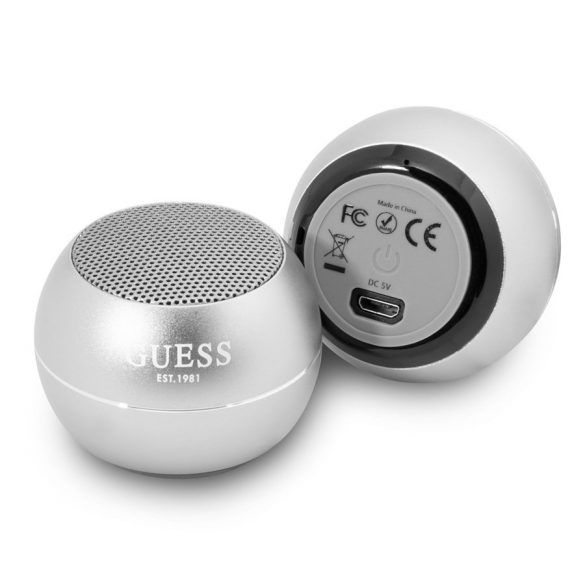 Difuzor Bluetooth GUESS GUWSALGEG - Argintiu