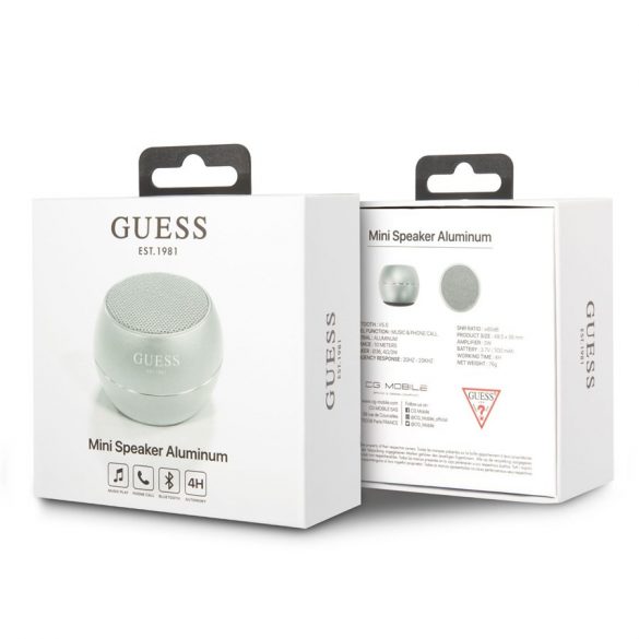 Difuzor Bluetooth GUESS GUWSALGEG - Argintiu