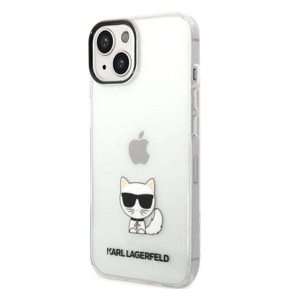 Husă din TPU pentru Apple iPhone 14 Plus KARL LAGERFELD KLHCP14MCTTR - Transparentă