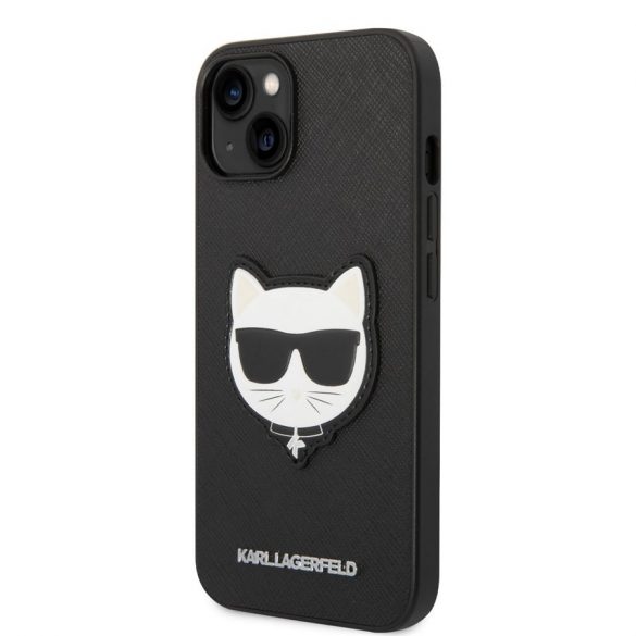 Husă din spate Apple iPhone 14 KARL LAGERFELD KLHCP14SSAPCHK - neagră