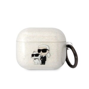 Suport TPU pentru Apple Airpods 3 KARL LAGERFELD KLA3HNKCTGT - Transparent