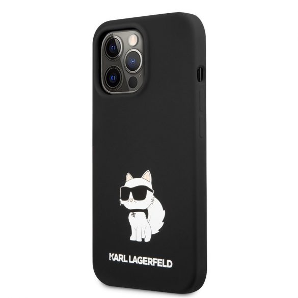 Apple iPhone 13 Pro KARL LAGERFELD KLHCP13LSNCHBCK Husă spate lichid - negru