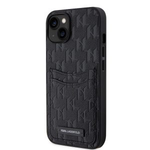 Husa din spate Apple iPhone 14 KARL LAGERFELD KLHCP14SSAKLHPPK - Husa neagra