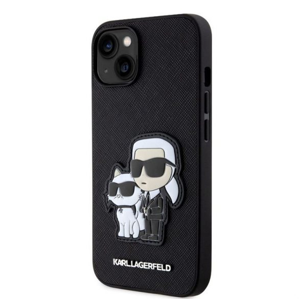 Husa din spate Apple iPhone 11/XR KARL LAGERFELD KLHCN61SANKCPK - Husa neagra