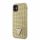 Husa din spate Apple iPhone 11/XR GUESS GUHCN61HDGTPD - Carcasa aurie