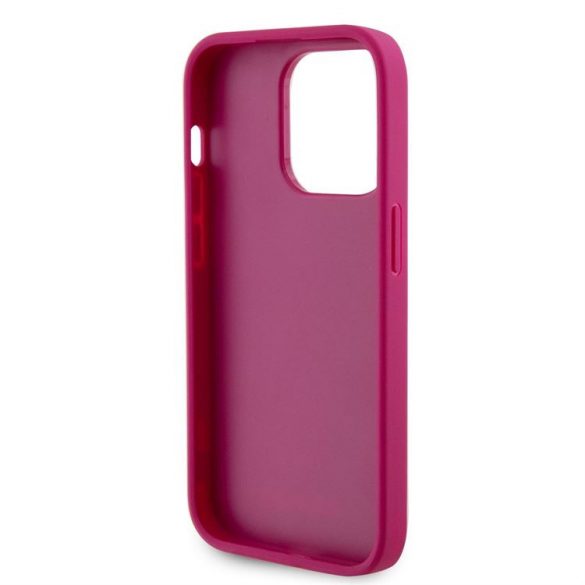 Husa din spate Apple iPhone 15 Pro GUESS GUHCP15LPS4SDGPP - Magenta