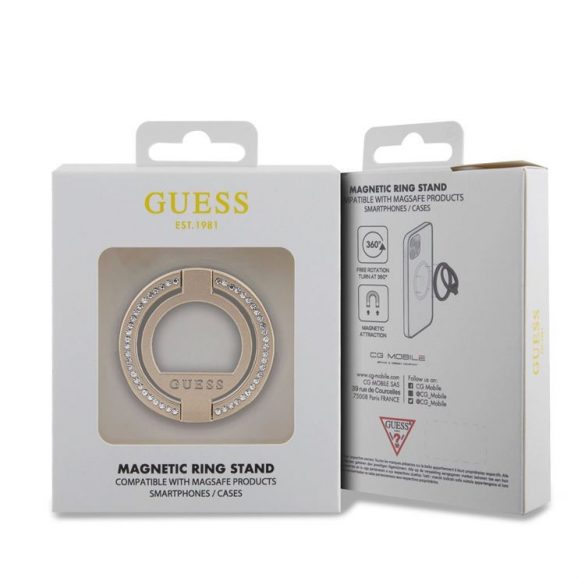 Suport de inel Magsafe GUESS GUMRSALDGD - Aur