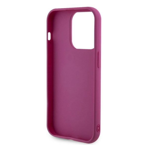 Husa din spate Apple iPhone 12/12 Pro GUESS GUHCP12MPSFDGSF - Magenta