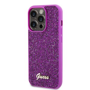 Husa din spate Apple iPhone 15 Pro GUESS GUHCP15LPSFDGSF - Magenta