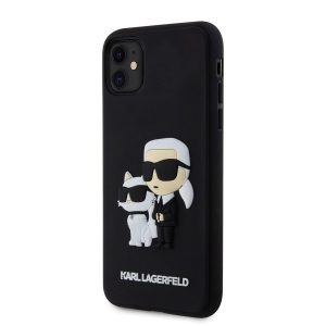 Husa din spate Apple iPhone 11/XR KARL LAGERFELD KLHCN613DRKCNK - negru