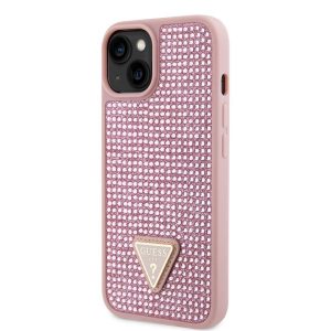 Husă din spate Apple iPhone 15 GUESS GUHCP15SHDGTPP - roz