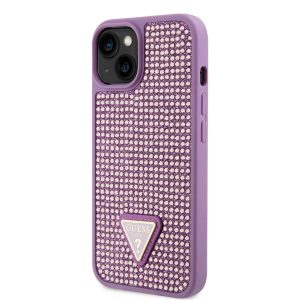 Husă din spate Apple iPhone 15 GUESS GUHCP15SHDGTPU - violet