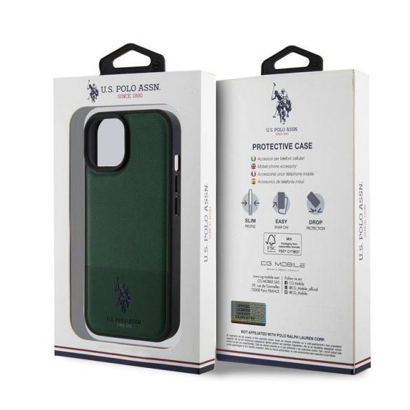 Apple iPhone 15 U.S. Polo USHCP15SPMAK Capac spate - Verde