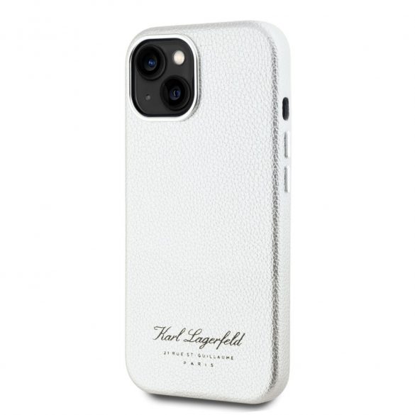 Apple iPhone 15 KARL LAGERFELD KLHCP15SPGWCMKHG Capac spate - Gri deschis