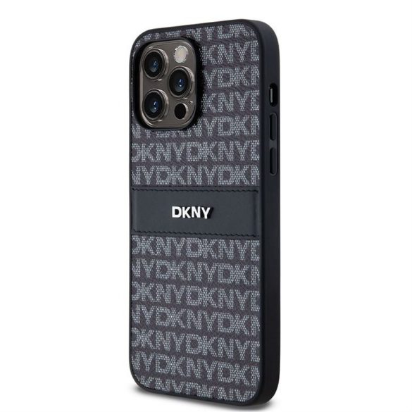 Husă din spate Apple iPhone 14 Pro DKNY DKHCP14LPRTHSLK - neagră