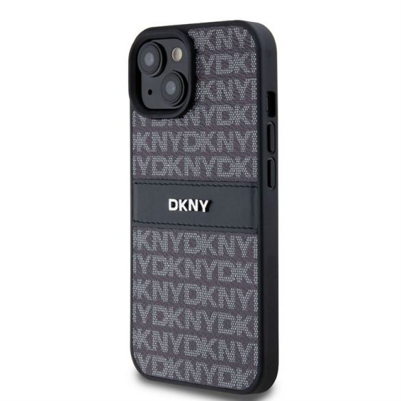 Husă din spate Apple iPhone 15 DKNY DKHCP15SPRTHSLK - neagră