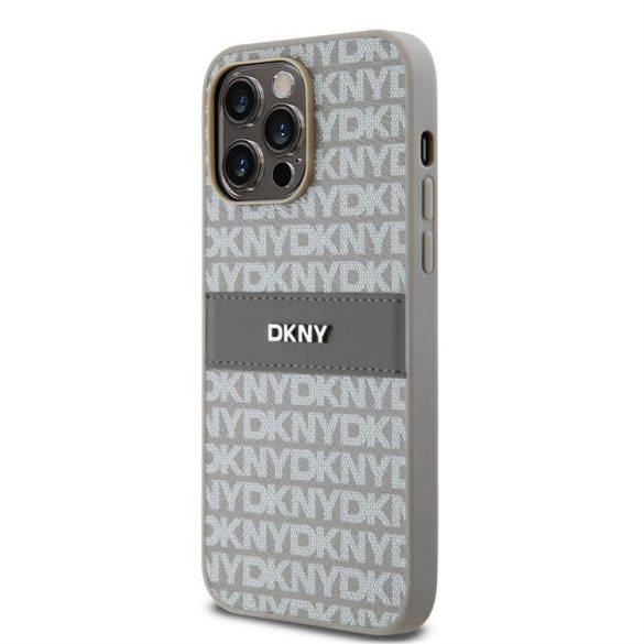 Husă din spate Apple iPhone 14 Pro DKNY DKHCP14LPRTHSLE - bej