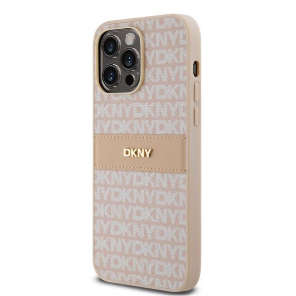 Husă din spate Apple iPhone 14 Pro DKNY DKHCP14LPRTHSLP - roz