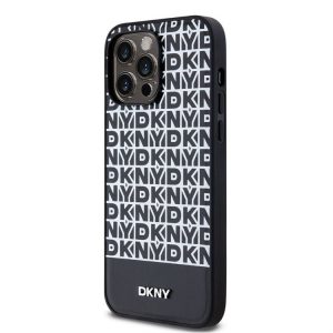 Husa din spate Apple iPhone 13 Pro DKNY DKHMP13LPSOSPK MagSafe - negru