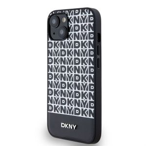 Husă din spate Apple iPhone 15 DKNY DKHMP15SPSOSPK MagSafe - neagră