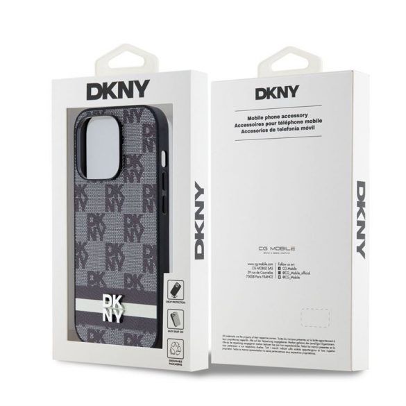 Husă din spate Apple iPhone 13 Pro DKNY DKHCP13LPCPTSSK - neagră