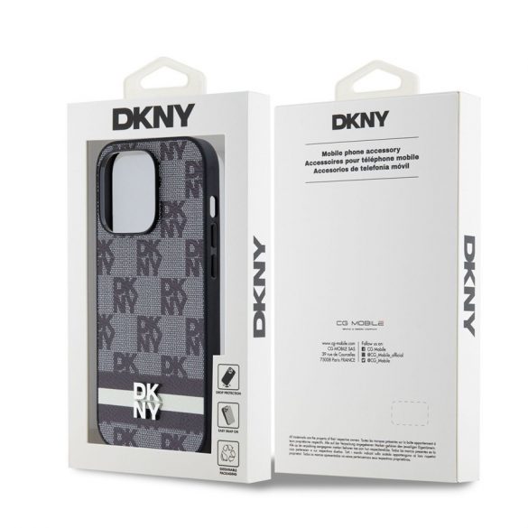 Husă din spate Apple iPhone 13 Pro Max DKNY DKHCP13XPCPTSSK - neagră