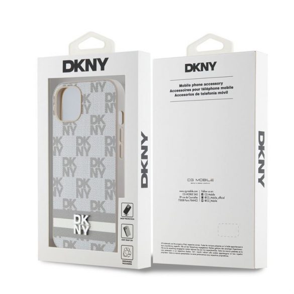 Husa din spate Apple iPhone 12/12 Pro DKNY DKHCP12MPCPTSSE - bej