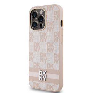 Husă din spate Apple iPhone 13 Pro DKNY DKHCP13LPCPTSSP - roz