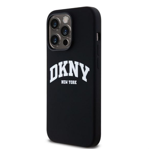 Husa din spate Apple iPhone 14 Pro Max DKNY DKHMP14XSNYACH silicon lichid MagSafe - negru