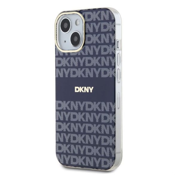 Apple iPhone 13 DKNY DKHMP13MHRHSEB MagSafe Back Cover - Albastru