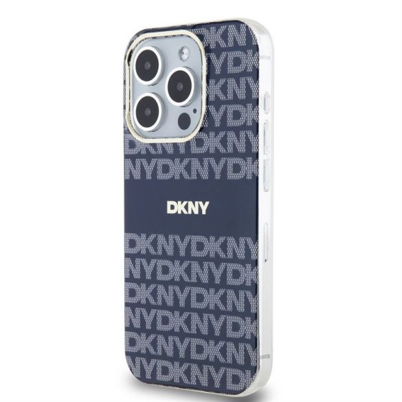 Apple iPhone 13 Pro Max DKNY DKHMP13XHRHSEB MagSafe Back Cover - Albastru