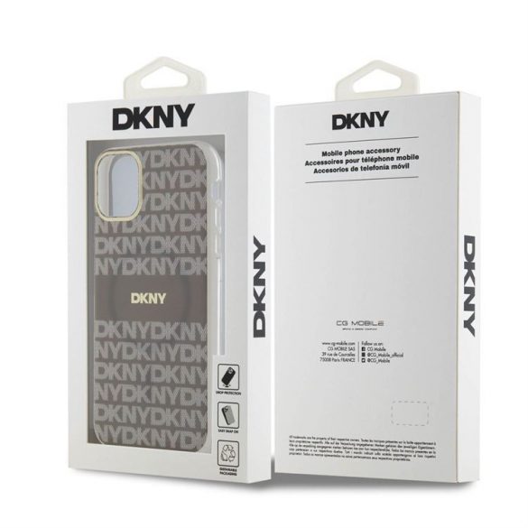 Apple iPhone 11 DKNY DKHMN61HRHSEE MagSafe Back Cover - Bej