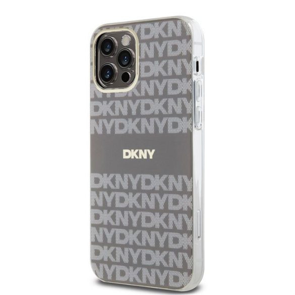 Apple iPhone 12/12 Pro DKNY DKHMP12MHRHSEE MagSafe Back Cover - Bej