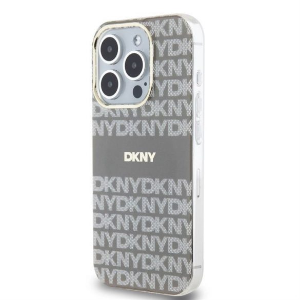 Apple iPhone 13 Pro DKNY DKHMP13LHRHSEE MagSafe Back Cover - Bej