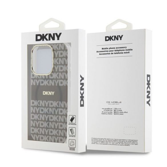 Apple iPhone 13 Pro DKNY DKHMP13LHRHSEE MagSafe Back Cover - Bej