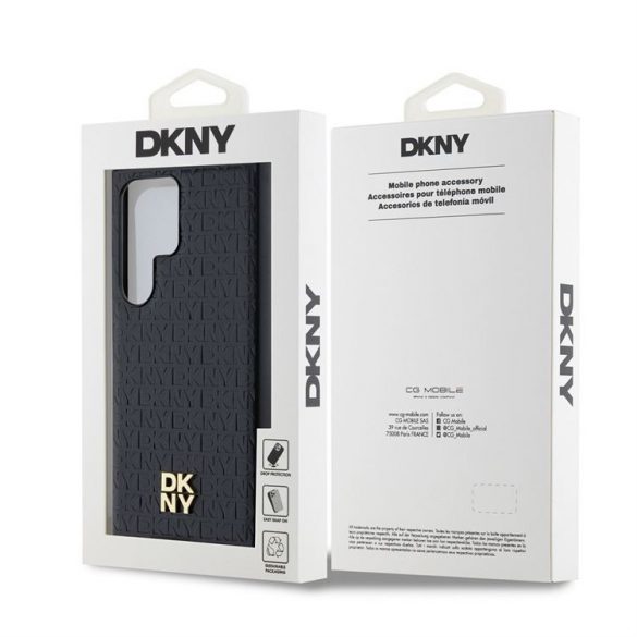 Samsung S24 Ultra DKNY DKHMS24LPSHRPSK MagSafe Back Cover - Negru