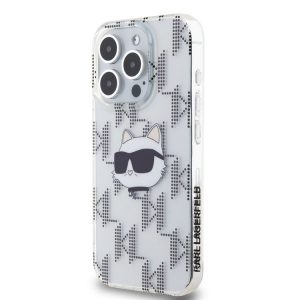 Apple iPhone 15 Pro Max KARL LAGERFELD KLHCP15XHKLPCHT IML Back Cover - Transparent