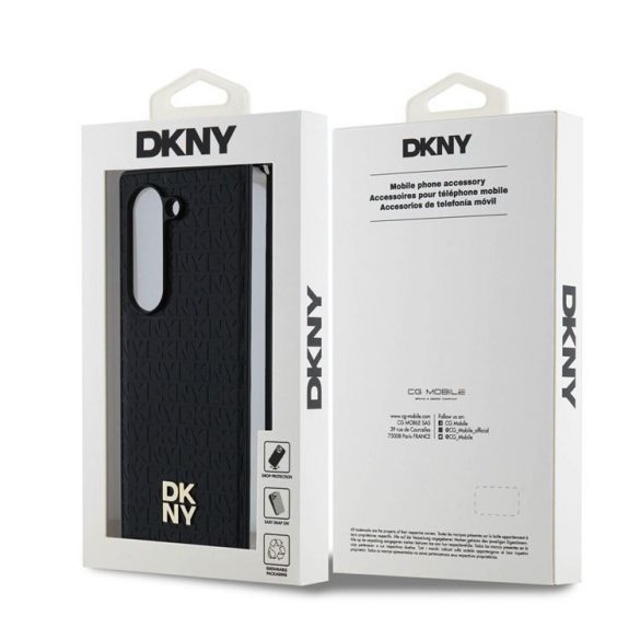 Samsung Z Fold 6 DKNY DKHMZFD6PSHRPSK Capac spate - Negru