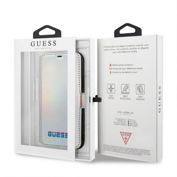 Carcasa Apple iPhone 11 Pro Max GUESS GUFLBK65SBLD - Argintie