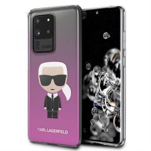 Samsung S20 Ultra KARL LAGERFELD KLHCS69TRDFKPI TPU Husă spate - Roz