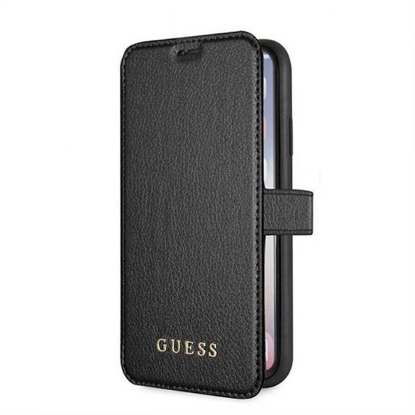 Carcasa Apple iPhone 12 Mini GUESS GUFLBKSP12SIGLBK - Neagra