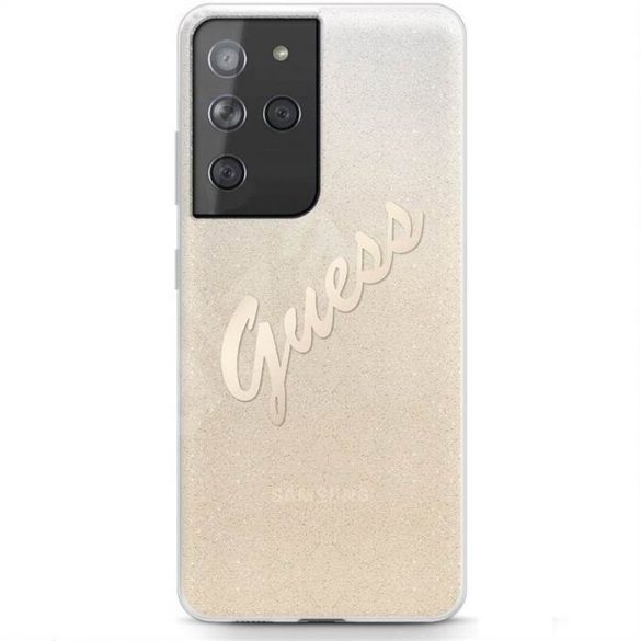 Samsung S21 Ultra GUESS GUHCS21LPCUGLSGO Husă spate - Aur