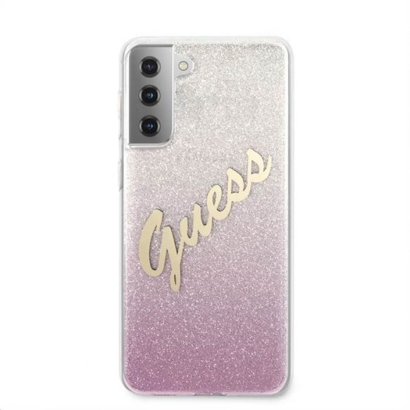 Husă Spate Samsung S21 Plus GUESS GUHCS21MPCUGLSPI - Roz