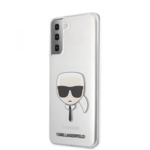 Husă din TPU Samsung S21 Plus KARL LAGERFELD KLHCS21MKTR - Transparentă