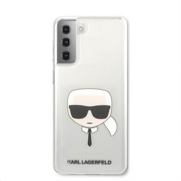 Husă din TPU Samsung S21 Plus KARL LAGERFELD KLHCS21MKTR - Transparentă